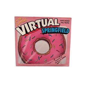 The Simpsons Virtual Springfield PC CD-ROM 1997 Vintage Game Windows 95 Homer